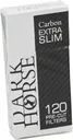 Filtry DARK HORSE EXTRA SLIM FILTR WĘGLOWY 5.7mm CARBON 120szt