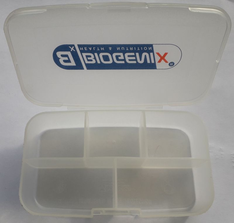 Pudełko Etui PillBox Organizer na tabletki Biogenix