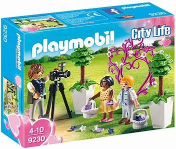 PLAYMOBIL 9230 - ENFANTS D'HONNEUR ET PHOTOGRAPHE