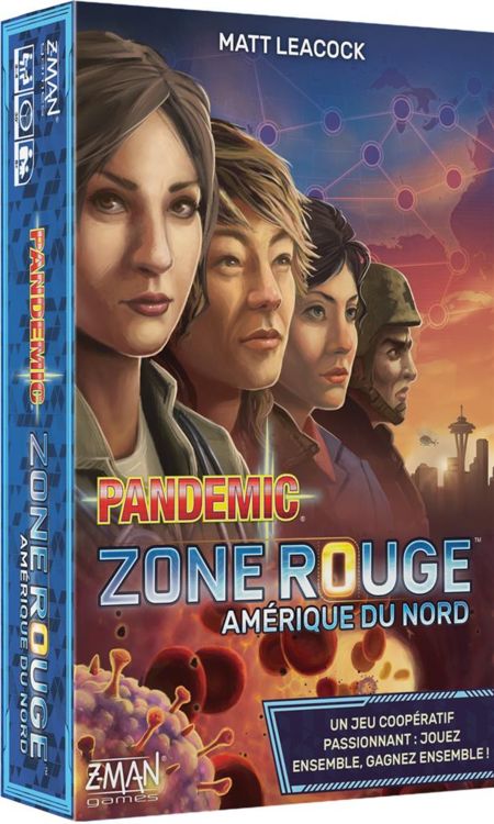 PANDEMIC ZONE ROUGE AMERIQUE DU NORD