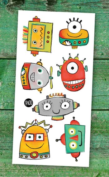 PICO TATOO - LES ROBOTS RIGOLOS