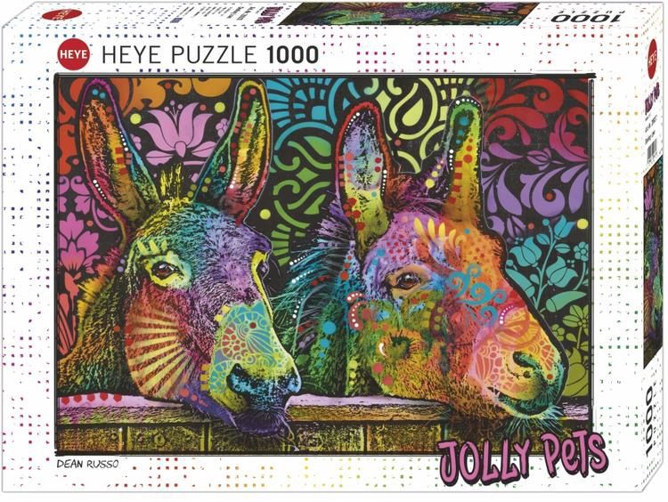 CASSE-TÊTE 1000 PIÈCES HEYE - JOLLY PETS