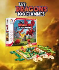 SMART GAMES - LES DRAGONS 100 FLAMMES