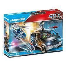 PLAYMOBIL 70575 - CAMION DE BANDITS ET POLICIER