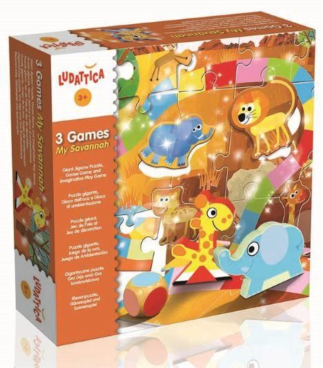 LUDATTICA 3 JEUX - LA SAVANE