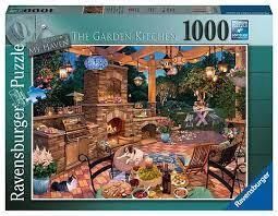 CASSE-TÊTE 1000 PIÈCES RAVENSBURGER - MON REFUGE NO10: CUISINE EXTÉRIEURE