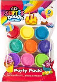 PAQUET DE 9 MINI POTS DE PATE À MODELER