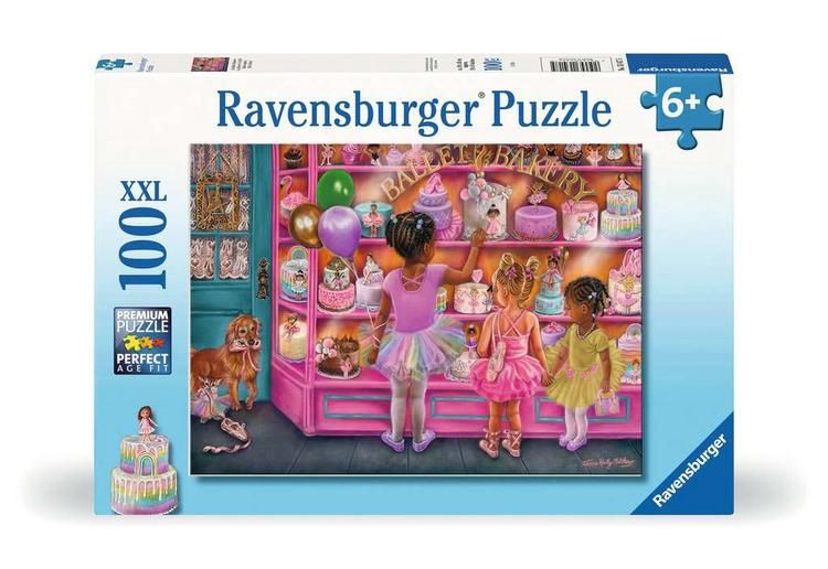 CASSE-TÊTE 100 PIÈCES RAVENSBURGER - LA PÂTISSERIE DU BALLET