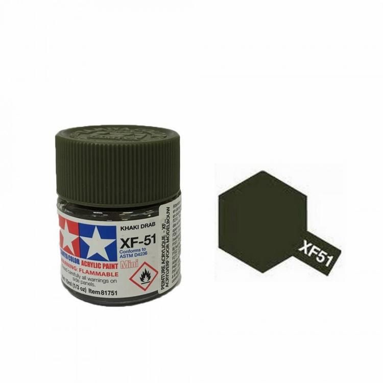 PEINTURE TAMIYA KAKI XF-51