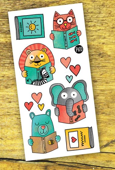 PICO TATOO - AMOUREUX DE LA LECTURE