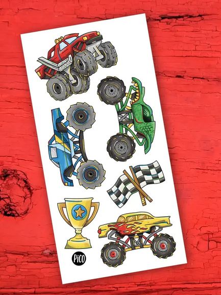 PICO TATOO - LES CAMIONS MONSTRES