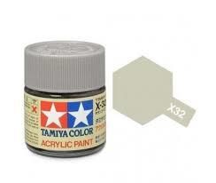PEINTURE TAMIYA TITANE ARGENT X-32