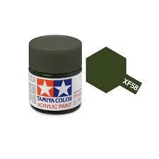 PEINTURE TAMIYA VERT OLIVE XF-58