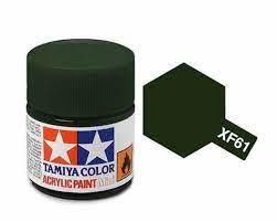 PEINTURE TAMIYA VERT FONCÉ XF-61