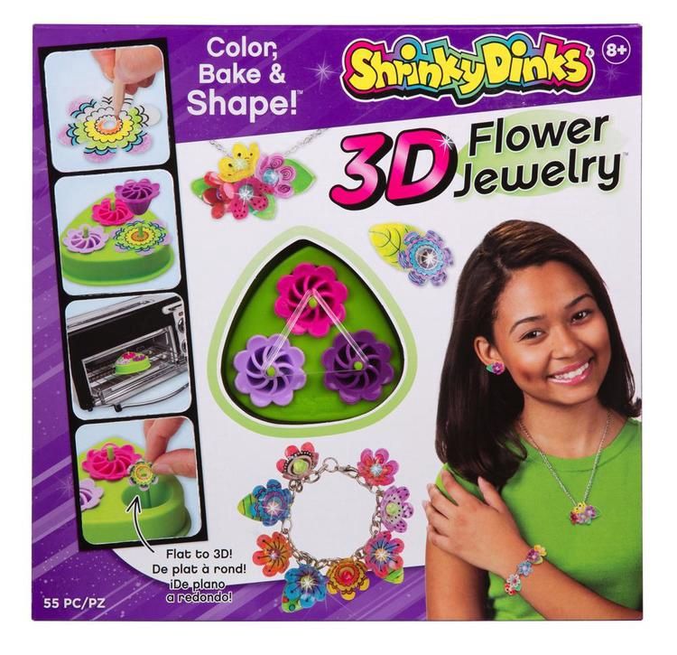 SHRINKY FLEURS 3D
