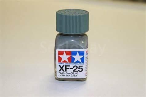 PEINTURE TAMIYA XF-25 LIGHT SEA GREY