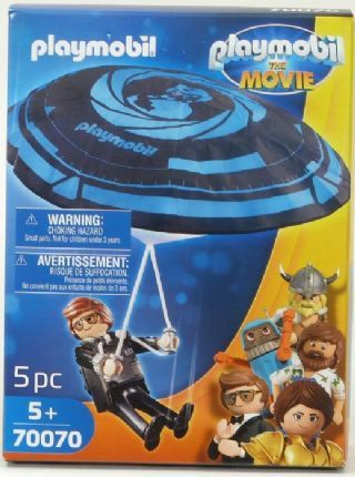 PLAYMOBIL 70070 - MOVIE REX DASHER ET PARACHUTE