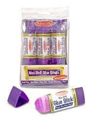 MELISSA &amp; DOUG - BÂTONNETS DE COLLE MAUVE