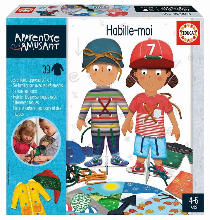 EDUCA: APPRENDRE C'EST AMUSANT - HABILLE-MOI