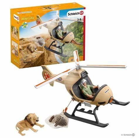 SCHLEICH 42476 - HÉLICOPTÈRE DE SAUVETAGE