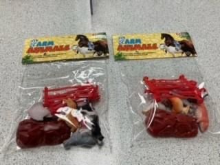 PETITS ANIMAUX DE LA FERME 6 PCES