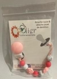 ATTACHE-SUCE GROSSES BILLES CLIP PLASTIQUE