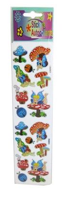 AUTOCOLLANTS - CHAMPIGNONS