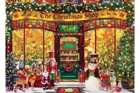 CASSE-TÊTE 1000 PIÈCES DE NOEL EUROGRAPHICS - MAGASIN DE NOEL