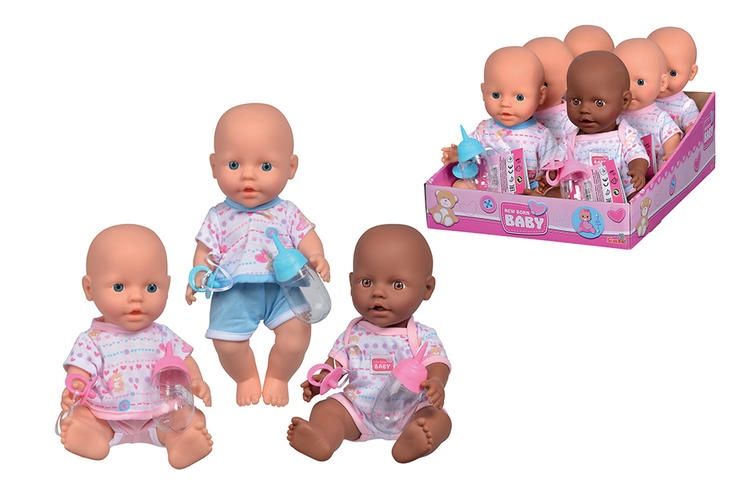 POUPÉE NEW BORN BABY DRINK &amp; WET