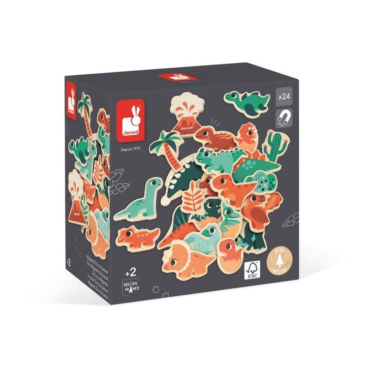 JANOD - AIMANTS DINOSAURES