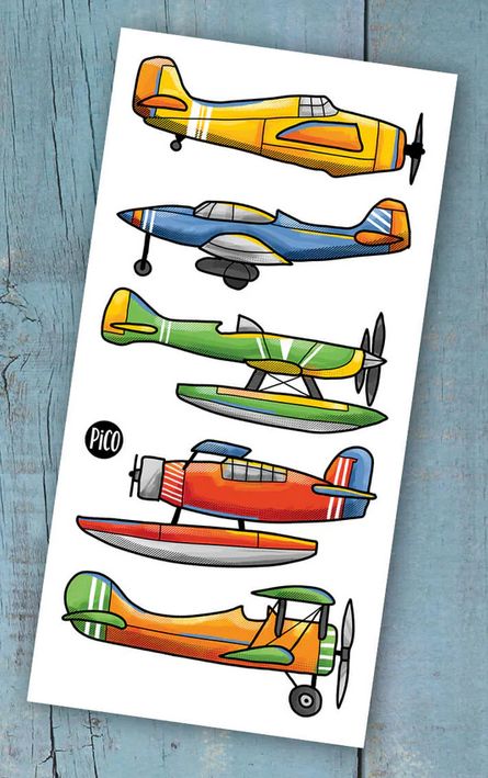 PICO TATOO: LES AVIONS