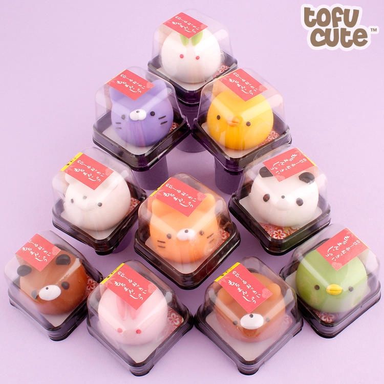 MOCHI ANIMAUX DANS UNE BOITE CADEAU