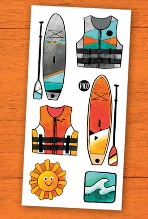 PICO TATOO - LES PLANCHES À PAGAIES