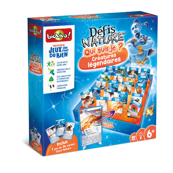 GUESS WHO BIOVIVA DÉFIS NATURE - CRÉATURES LÉGENDAIRES