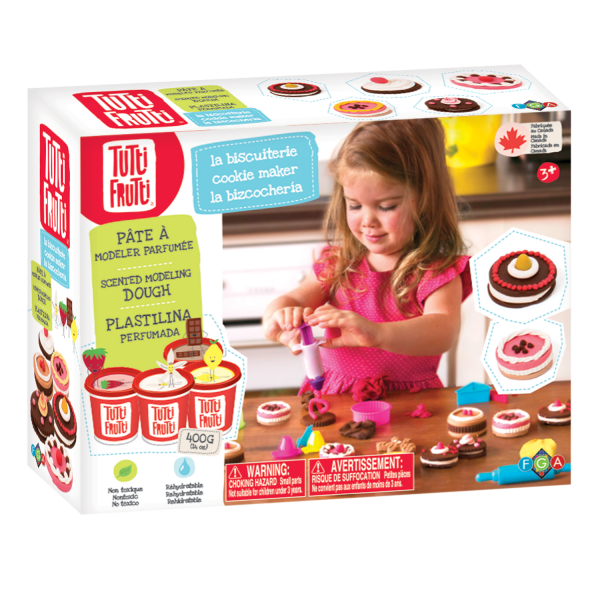 PÂTE À MODELER TUTTI FRUTTI - LA BISCUITERIE