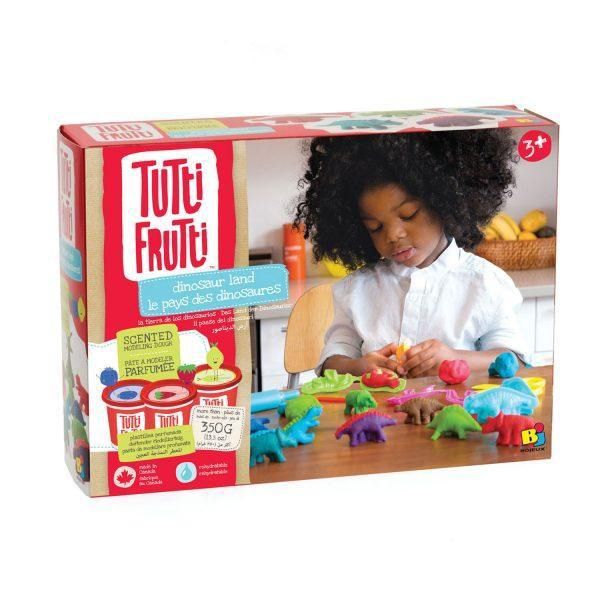 PÂTE À MODELER TUTTI FRUTTI - LE PAYS DES DINOSAURES