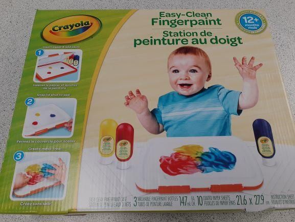 CRAYOLA - STATION DE PEINTURE AUX DOIGTS
