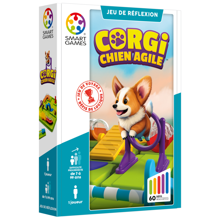 SMART GAMES - CORGI, CHIEN AGILE