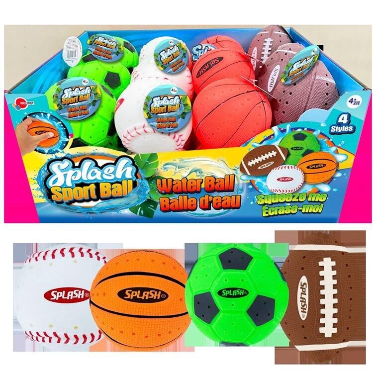 BALLE D'EAU EN FORME DE BALLON DE SPORT