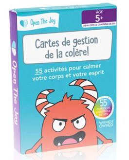 OPEN THE JOY - CARTES DE GESTION DE LA COLÈRE