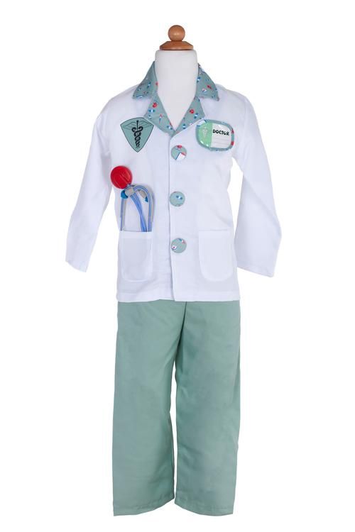 COSTUME DE MÉDECIN 5-6 ANS