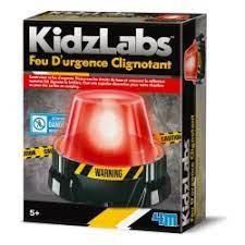 KIDZLAB - LUMIÈRE D'URGENCE QUI FLASH À MONTER