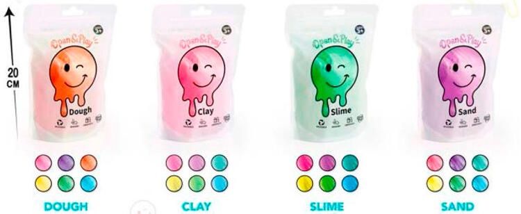 SACHET SENSORIEL - PÂTE, SABLE, ARGILE OU SLIME