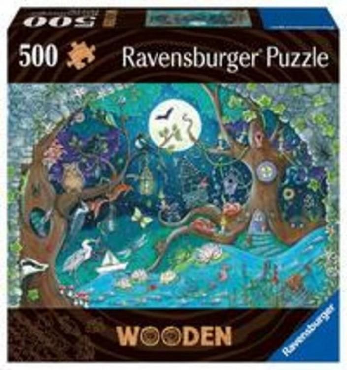 CASSE-TÊTE 500 PIÈCES EN BOIS RAVENSBURGER - FORÊT DE LA FANTAISIE