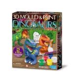 MOULES EN PLÂTRE 3D: DINOSAURES