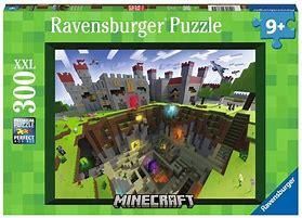 CASSE-TÊTE 300 PIÈCES RAVENSBURGER - MINECRAFT CUTAWAY