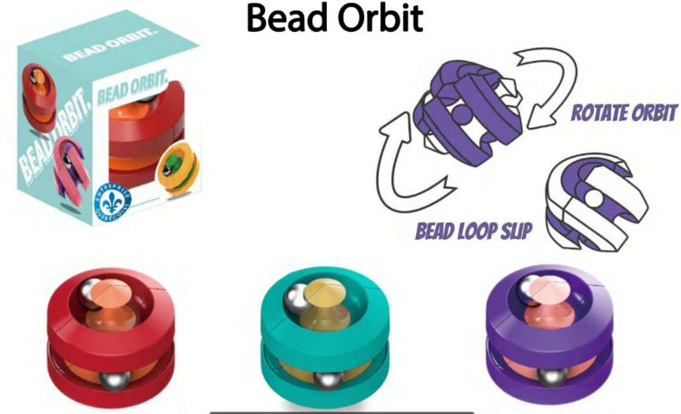 BEAD ORBITE TURQUOISE