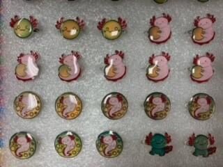 BAGUE D'HUMEUR AJUSTABLE - AXOLOTL