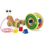 HAPE - ESCARGOT À FORMES EN BOIS À TIRER