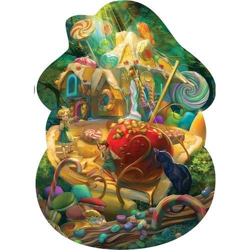 CASSE-TÊTE 24 PIÈCES DE PLANCHER COBBLE HILL - HANSEL ET GRETEL